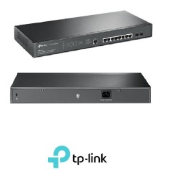 Switch TpLink administrado JetStream de 8 puerto