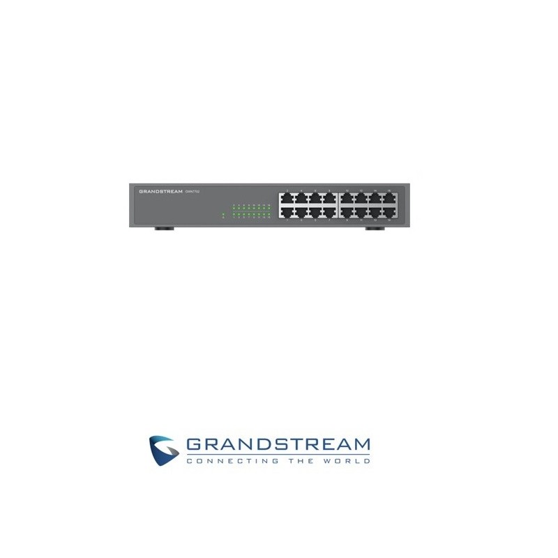 Switch GrandStream 16 puertos 8 con POE