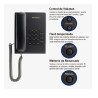 Teléfono Analógico Sobremesa Panasonic KXTS500 Ne