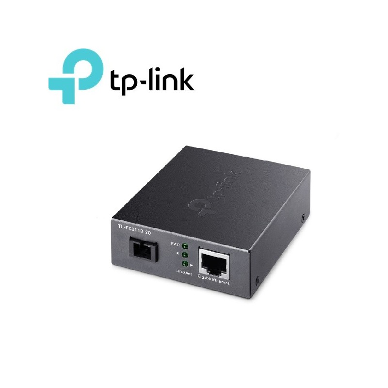 Convertidor TpLink 1 Puerto RJ45 de negociación a