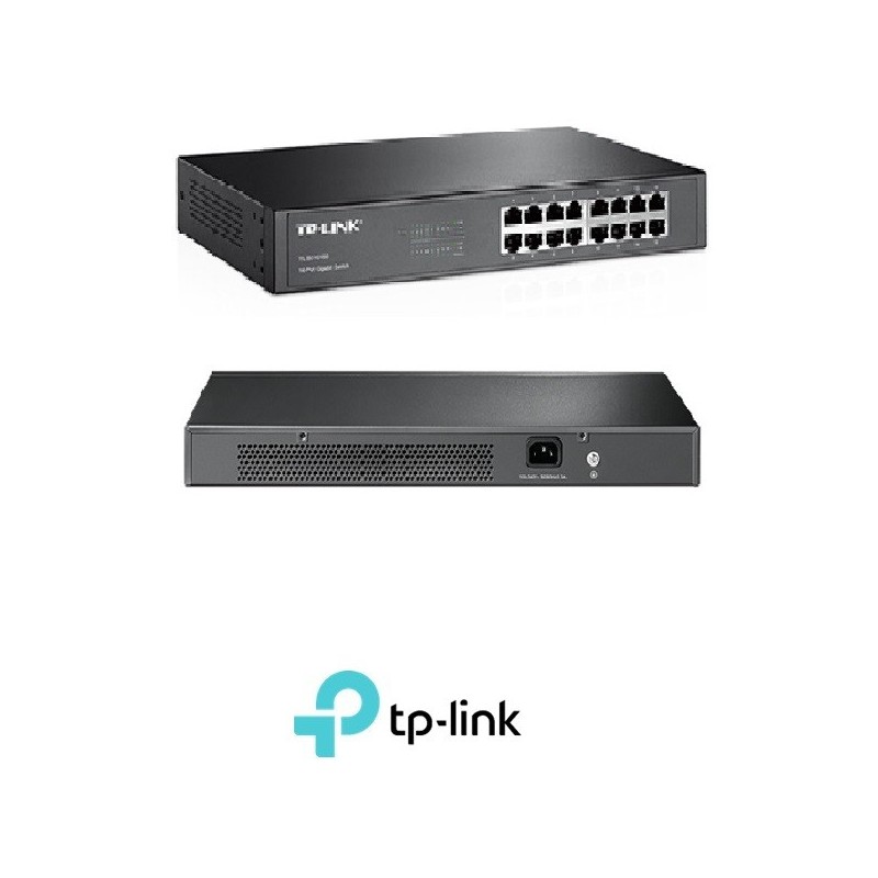Switch TpLink Gigabit de 16 puertos para RackSob