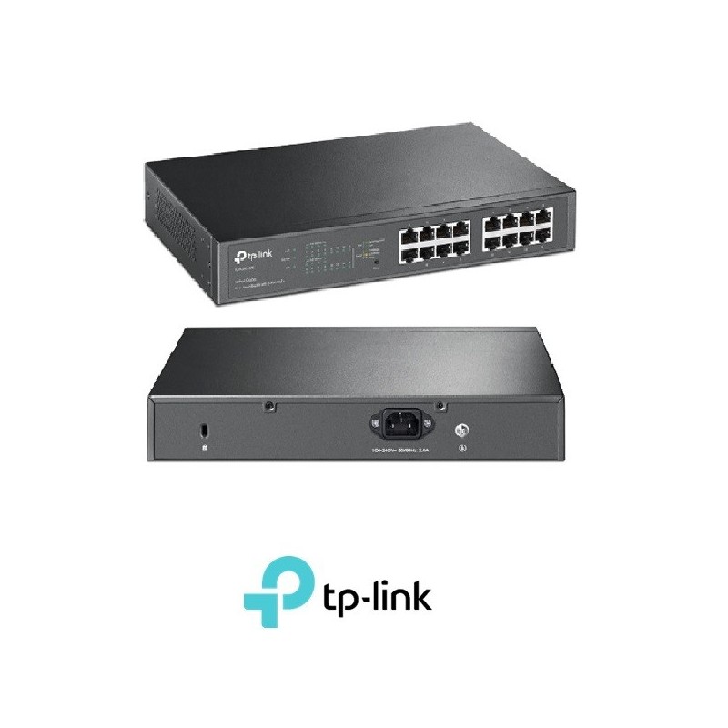 Switch TpLink Easy Smart de 16 puertos Gigabi