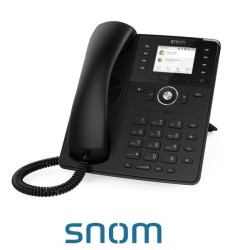 Teléfono SIP Sobremesa Snom D735 Negro