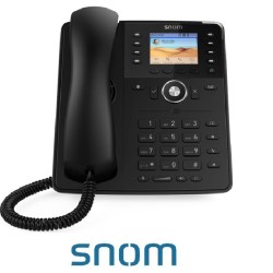 Teléfono SIP Sobremesa Snom D735 Negro