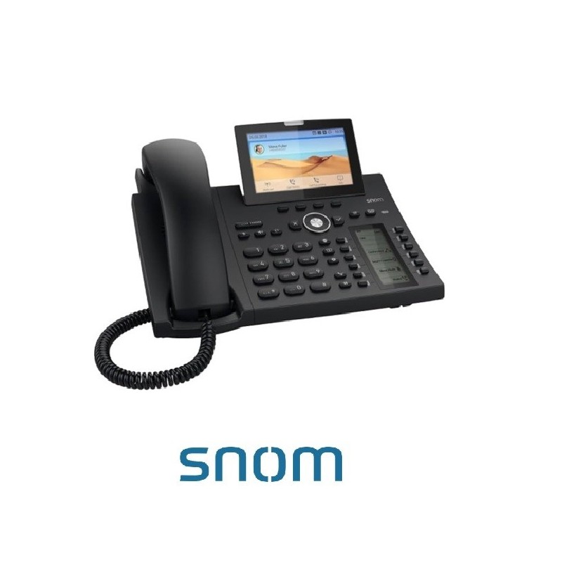 Teléfono SIP Sobremesa Snom D335