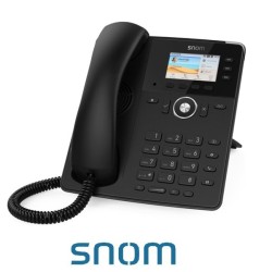 Teléfono SIP Sobremesa Snom D717 Negro