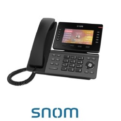 Teléfono SIP Sobremesa Snom D865 Negro Pantalla C