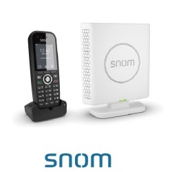 Teléfono Inalámbrico IP DECT Snom M30  Base M400 