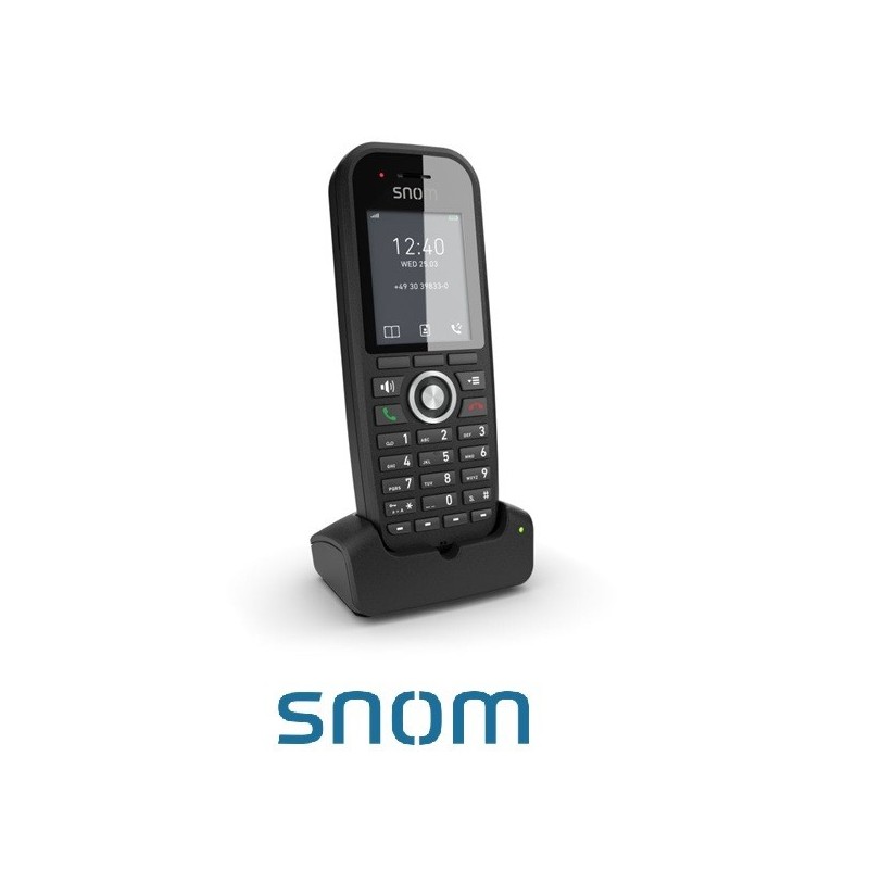 Teléfono Inalámbrico IP DECT Snom M30 para base M9