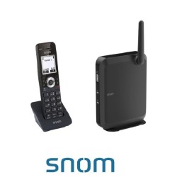 Teléfono Inalámbrico IP DECT Snom M10  Base M100 