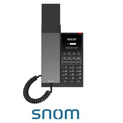 Teléfono WiFi Hotel Snom HD350W 1 línea SIP 8 Te