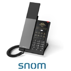 Teléfono WiFi Hotel Snom HD350W 1 línea SIP 8 Te