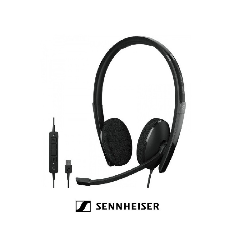 Auricular Sennheiser Adapt 160 II USBA Binaural