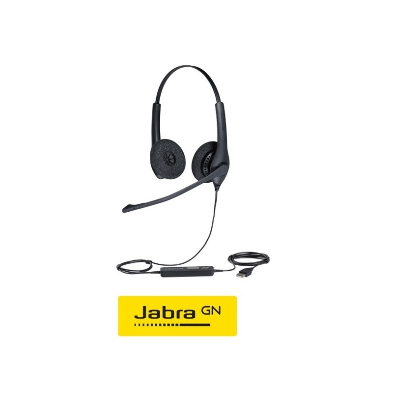 Auricular Jabra BIZ 1500 USB Duo Cancelación R