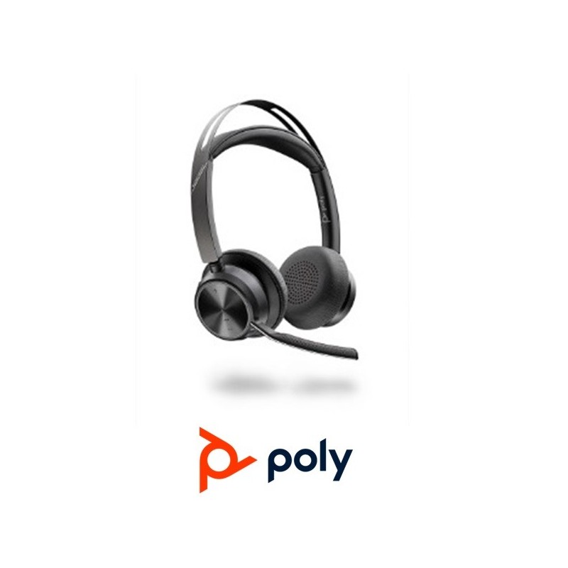 Auricular Poly Voyager FOCUS 2 UC USBA Sin Base