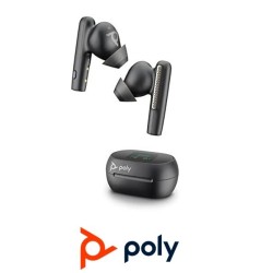 Auricular Poly Voyager Free 60 UC USBA Negro con