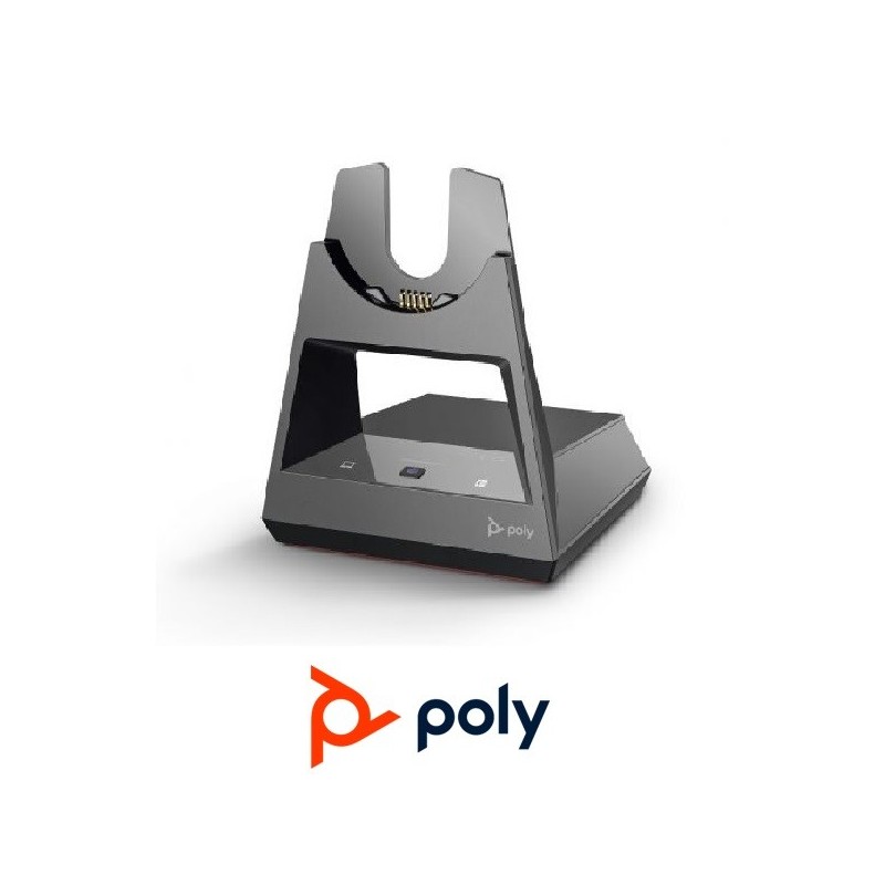 Base Poly para Voyager Office Soporte para adap