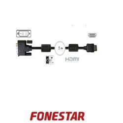Cable DVID 19 pines macho a HDMI macho 5m