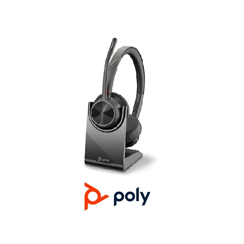 Auricular Poly Voyager 4320 UC USBC Binaural Micr