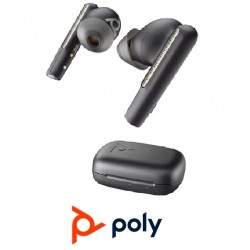 Auricular Poly Voyager Free 60 UC USBA Negro Basi
