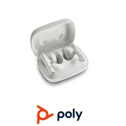 Auricular Poly Voyager Free 60 UC USBA Blanco Bas