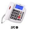 Teléfono Analógico Teclas Grandes SPC 3296 Blanco