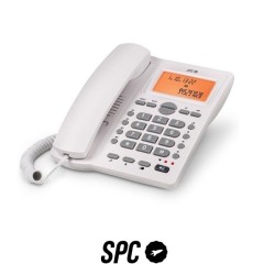 Teléfono Sobremesa SPC 3612B Blanco 4 memorias di