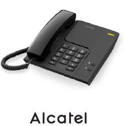 Teléfono Analógico Temporis T26 Negro Sin Pantall
