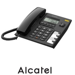 Teléfono Analógico Temporis T56 Negro Con Pantall