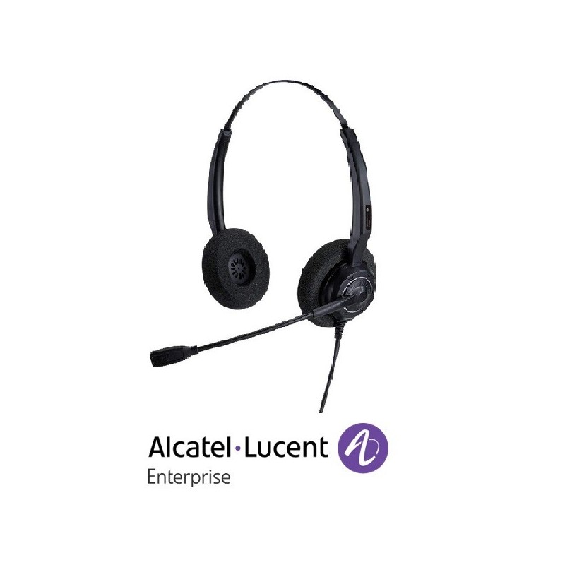 Auricular AlcatelLucent AH12GA Binaural Cable RJ9