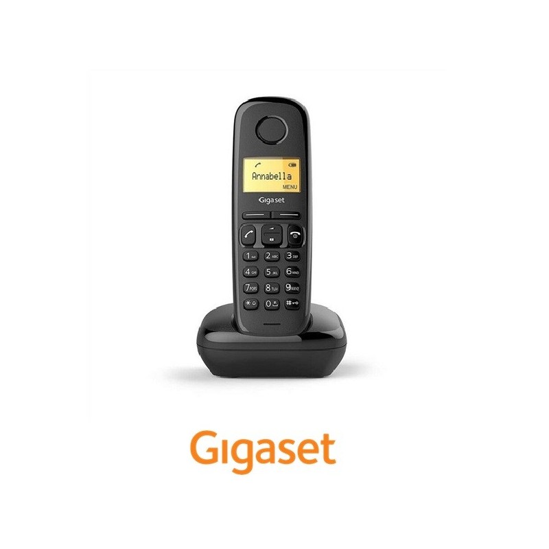 Teléfono Siemens Gigaset A170 Negro