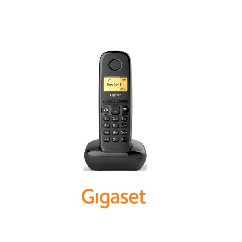 Teléfono Siemens Gigaset A270 Negro