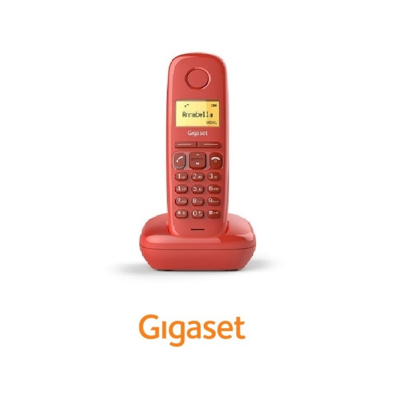 Teléfono Siemens Gigaset A170 Rojo