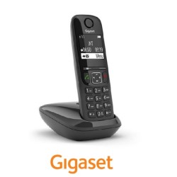 Teléfono Siemens Gigaset AS690 Negro