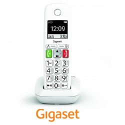 Teléfono Gigaset E290 Blanco Teclas Grandes