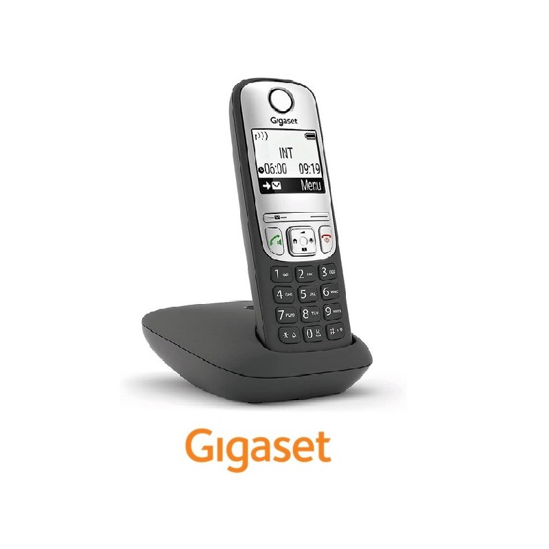 Teléfono Inalámbrico Gigaset A690 Iberia Negro