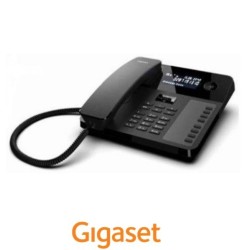 Teléfono Gigaset Desk 600 Negro Sobremesa