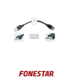 Cable USB A macho a USB A macho 18m