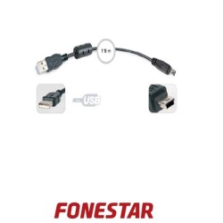 Interconexión de puertos USB A y mini USB18m