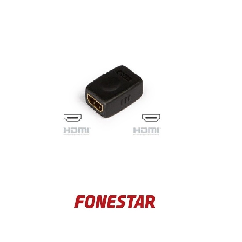 Adaptador HDMI hembra a HDMI hembra