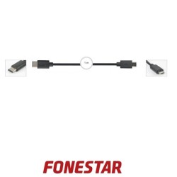Cable USB C macho a micro USB B macho 1m