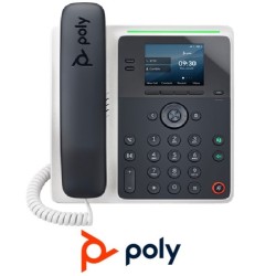 Teléfono Poly Edge E100 Teclas 2 y 4 líneas con P