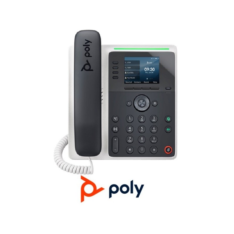 Teléfono Poly Edge E220 IP Teclas 4 líneas Conex