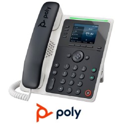 Teléfono Poly Edge E220 IP Teclas 4 líneas Conex