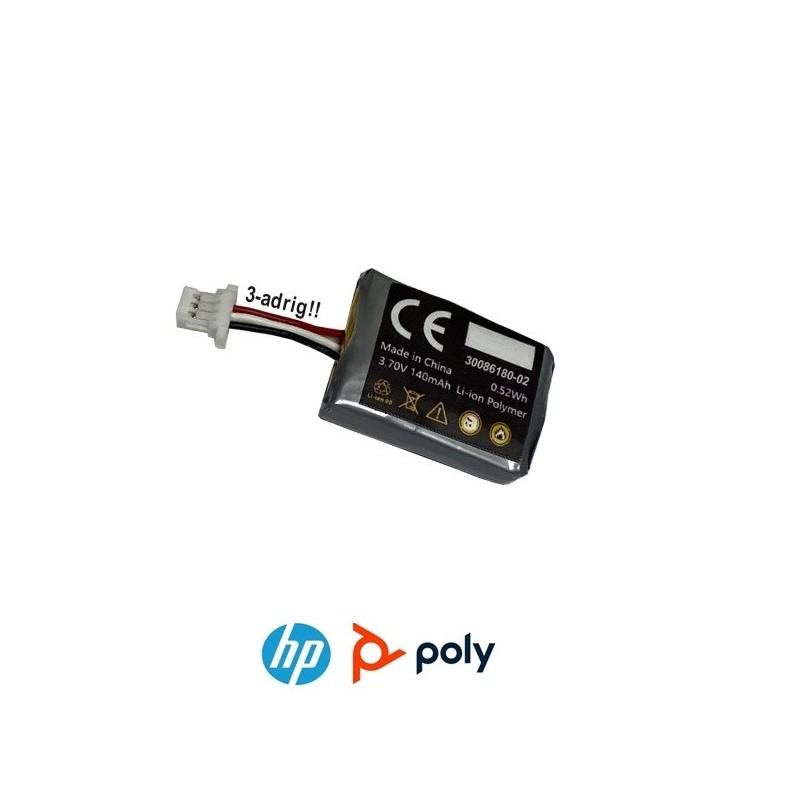 Batería Repuesto Auricular Poly CS540 3 Pines
