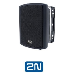 2N Altavoz SIP montaje en pared negro