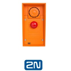2N IP Safety  botón rojo de emergencia altavoz 