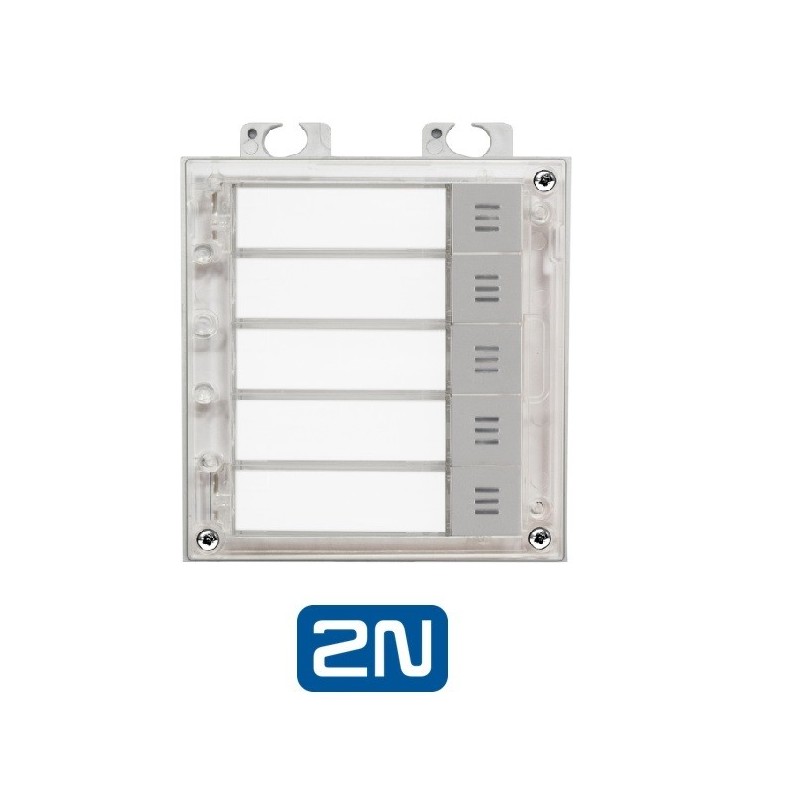 2N IP Verso  Módulo de 5 botones