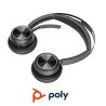 Auricular Poly Voyager FOCUS 2 UC USB C /A + Adaptador