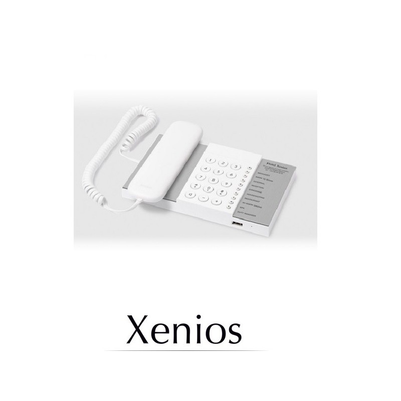 Teléfono Xenios Concept One analog corded white o